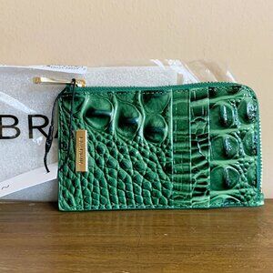 Brahmin Lennon wallet HTF Parakeet NWT